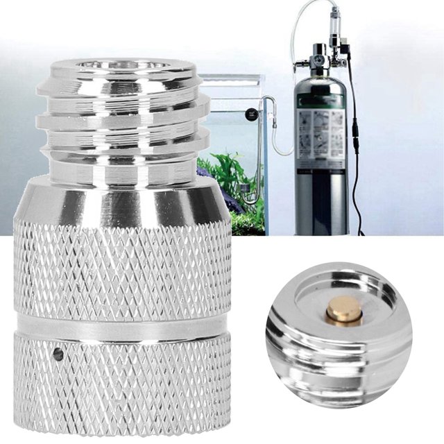 CO2 Adapter, Professional Corrosion Resistant Soda Adapter, Soda Accessories, CO2 Cylinder Converter, for Soda Machine Kitchen