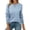 A Light Blue, variant on Zeagoo Womens Sweaters Long Sleeve Tops Crew Neck Knit Pullover Sweaters Fall Fashion Dressy Casual Basic Clothes