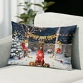 thumbnail image 2 of Happy New Year 2026 Doberman Pinscher Holiday Balloons Party Snow Pillowcase Double Sided Doberman Dog Lover Gifts Pillow Case Covers - 13018, 2 of 3
