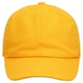 thumbnail image 3 of Kids Boy Girl Baseball Cap Hat Soft Cotton Lightweight Adjustable Size for 2-5 Years Gold, 3 of 6