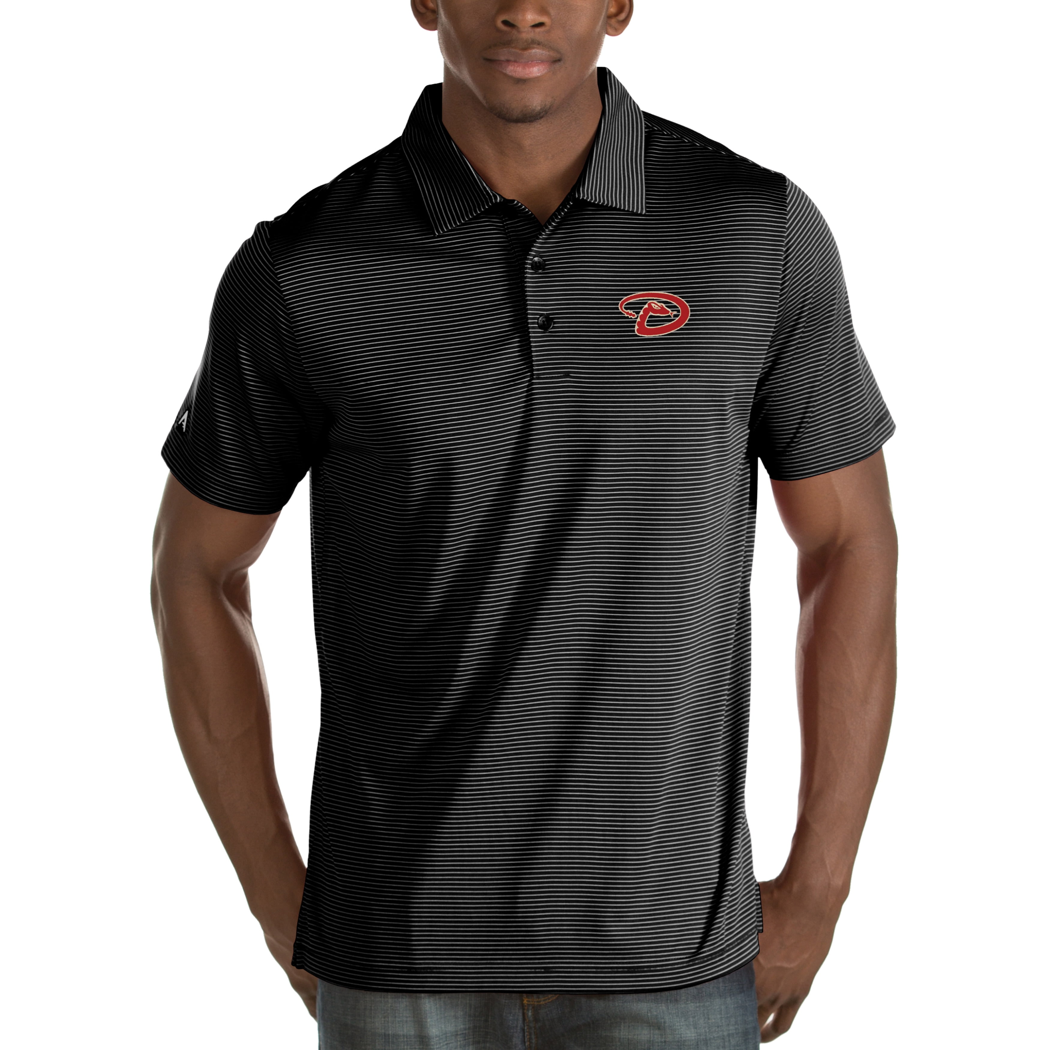 Texas Tech Red Raiders Medium NCAA Champion Mens Textured Solid Polo Texas Tech Red Raiders Medium NCAA Champion Mens Textured Solid Polo