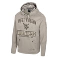 thumbnail image 3 of Men's Colosseum Oatmeal West Virginia Mountaineers Big & Tall Operation Hat Trick Battalion Hoodie Sweatshirt, 3 of 4