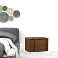 thumbnail image 3 of Modern Walnut Nightstand with Two Integrated Drawers, 3 of 5