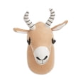 thumbnail image 2 of Crane Baby Antelope Plush Head Wall Decor, 2 of 5