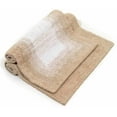 thumbnail image 4 of Chesapeake Whitney Ombre 2pc Reversible Doeskin Beige Bath Rug Set (21"x34" & 17"x24"), 4 of 7