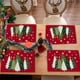thumbnail image 4 of Mantel individual navideño, mantel individual navideño, decoración para el hogar y la sala de estar. Un mantel individual., 4 of 4