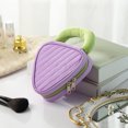 thumbnail image 5 of Bolsos preciosos del maquillaje para el poliéster grande de la pana del organizador del bolso del maquillaje y el nilón de imitación, 5 of 5