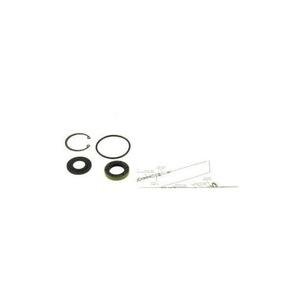 Steering Gear Input Shaft Seal Kit Compatible with 1976 1986 Jeep