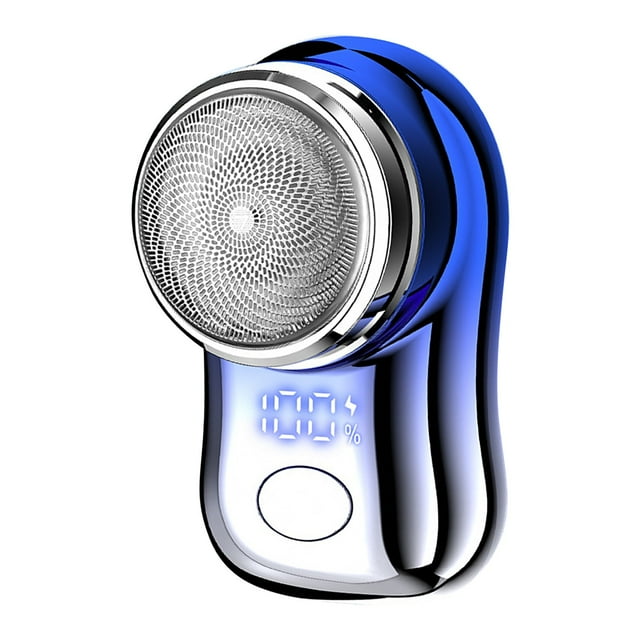 Beauos Liquidation Mini Rasoir Électrique pour Hommes Rasoir de Poche Léger Rasoir Humide et Sec Rasoir Portable Rechargeable pour Hommes pour Voiture Voyage Barbe Visage, Rasoirs pour Hommes Vente de Liquidation, 1X Rasoir