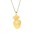 thumbnail image 2 of Collar Colgante con Forma de Mamá y Niño Sunnimix Acero Inoxidable Dorado, 2 of 8