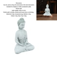 thumbnail image 4 of Small Buddha Decoration, Premium Green Sandstone, Exquisite Craftsmanship, Feng Shui Fish  Ornaments, 4 of 8