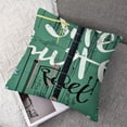 thumbnail image 7 of nygtbtfer Green Decorations Pillow Cover, Spring Saying Farmhouse Cushion Case for Sofa Couch White, 7 of 7