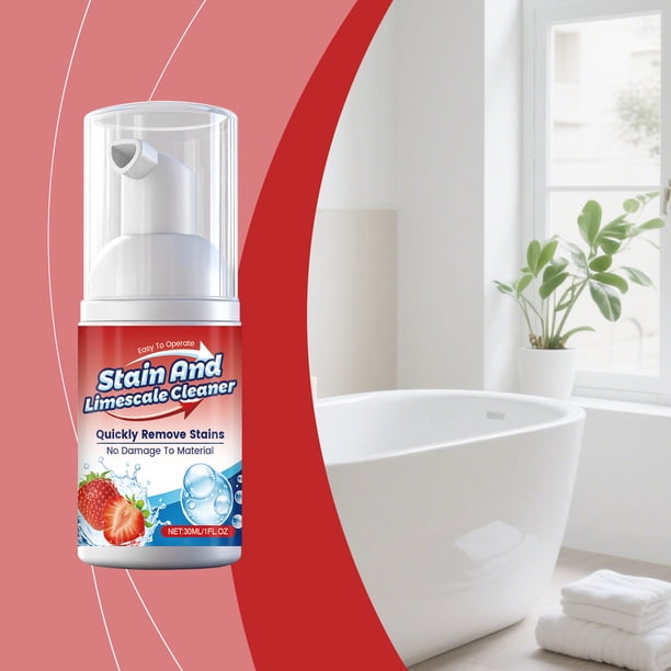 Bolígrafo removedor de manchas multisuperficie 30ml – Fórmula suave, aroma floral fresco, spray fino de precisión, seguro para telas, moquetas, tapicería, madera, tamaño de viaje
