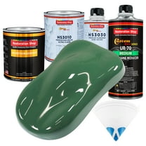 Transport Green Premium Quart URETHANE BASECOAT CLEARCOAT Car Auto Paint Kit