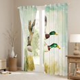 thumbnail image 3 of Manfei Country Mallard Blackout Curtains Set of 2 (52x84 Each),Rustic Farmhouse Cabin Window Curtains,Flying Animal Curtains and Drapes For Adults,Microfiber Bedroom Decor, 3 of 6