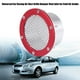 thumbnail image 4 of Rejilla universal para conducto de aire de carreras de coches, entrada de ventilación para parachoques para entrada de aire frío (rojo), 4 of 8