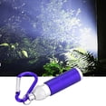 thumbnail image 2 of Hukapapa Útil portátil de aleación de aluminio Mini linterna LED Antorcha Llaveros (azul), 2 of 8