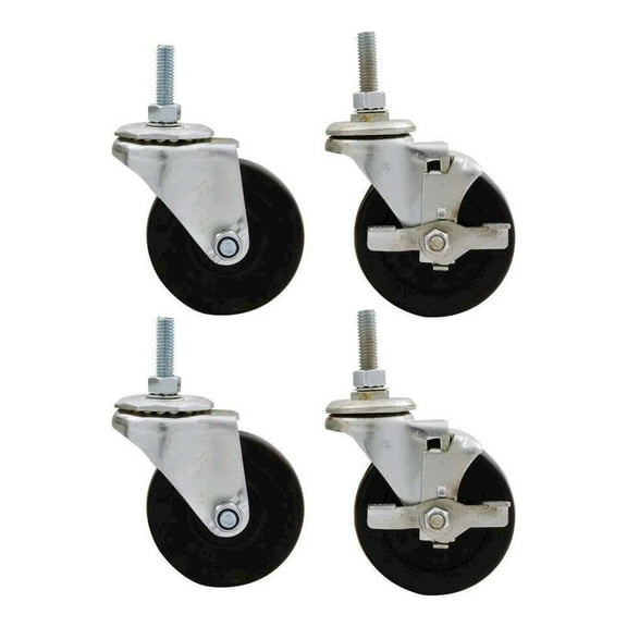 Allstar Performance Wheel Kit 3in Standard Duty Locking