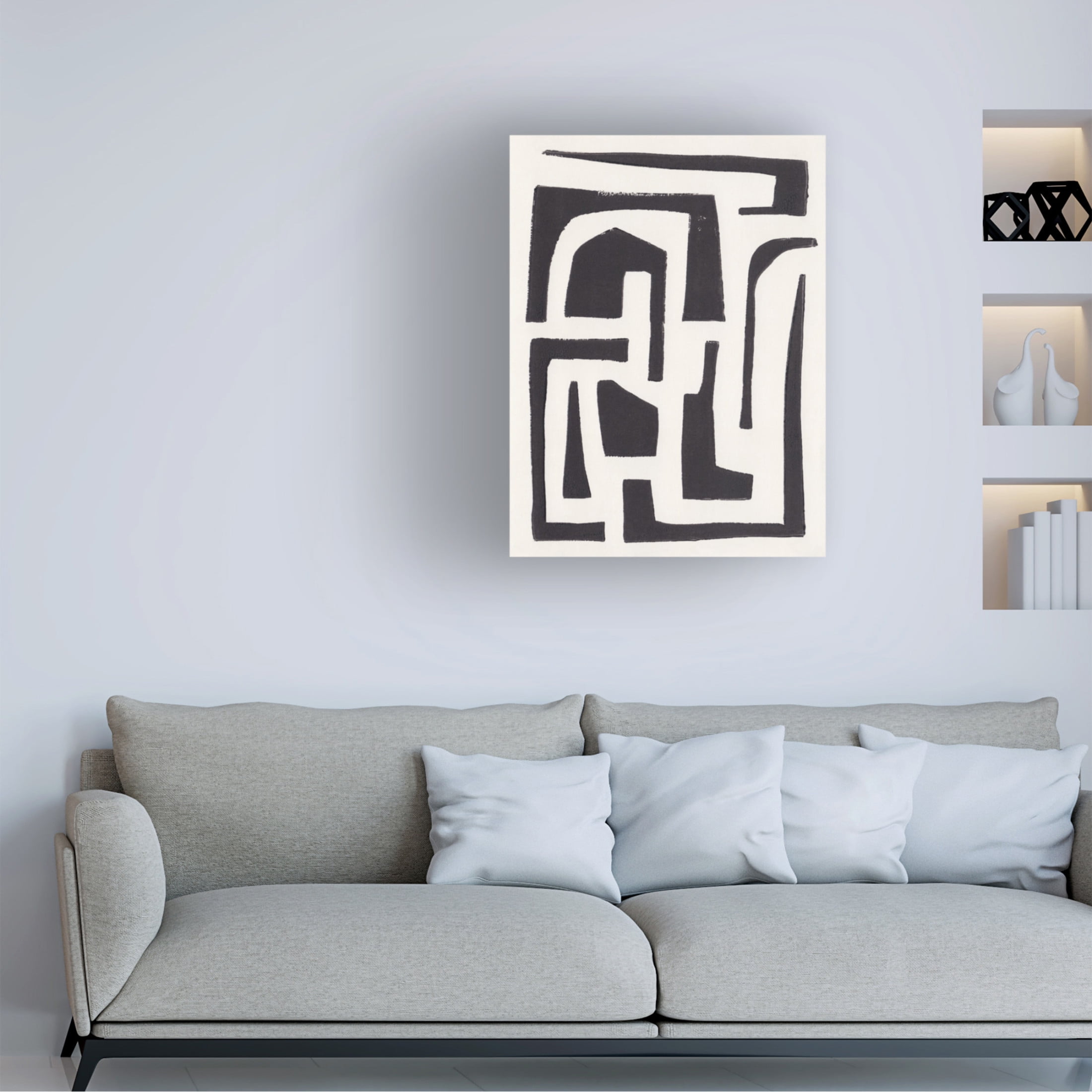 Trademark Fine Art Alisa Galitsyna  Neighbourhood Canvas Wall Art