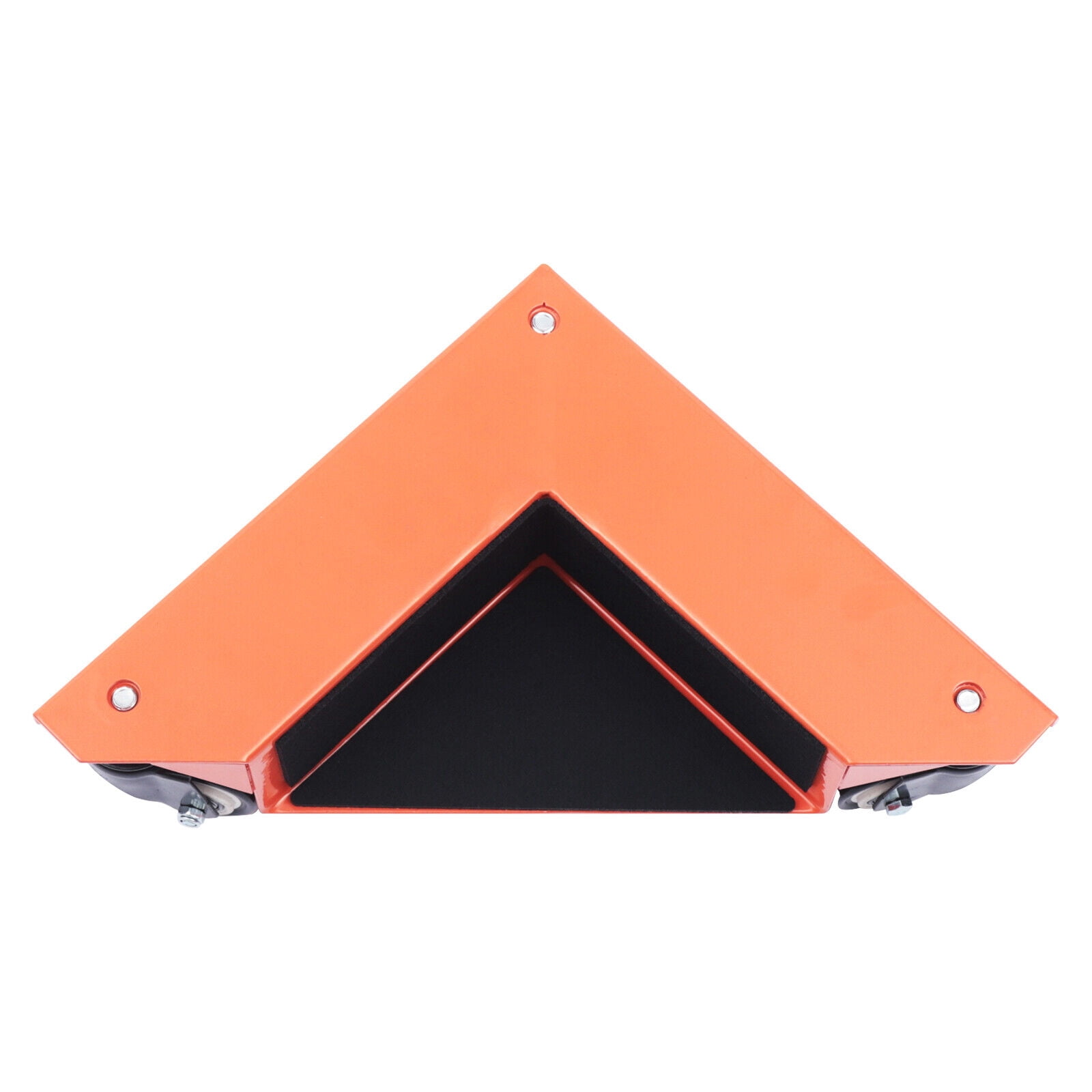1433 lbs Furniture Dolly Mover Heavy Duty Moving Wheels Casters Orange