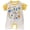 B32-Yellow, variant on XZNPDUCQ Infant Summer Romper One Piece Jumpsuit Bodysuit 6-9 Months Summer Clothes For Newborn Short Sleeved Romper Baby Bodysuit Childrens Clothing
