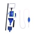 thumbnail image 4 of CUITING Aquarium with Long Handle and 5in1 Kit Portable Blue Plastic for Fish Tank Maintenance, 4 of 8