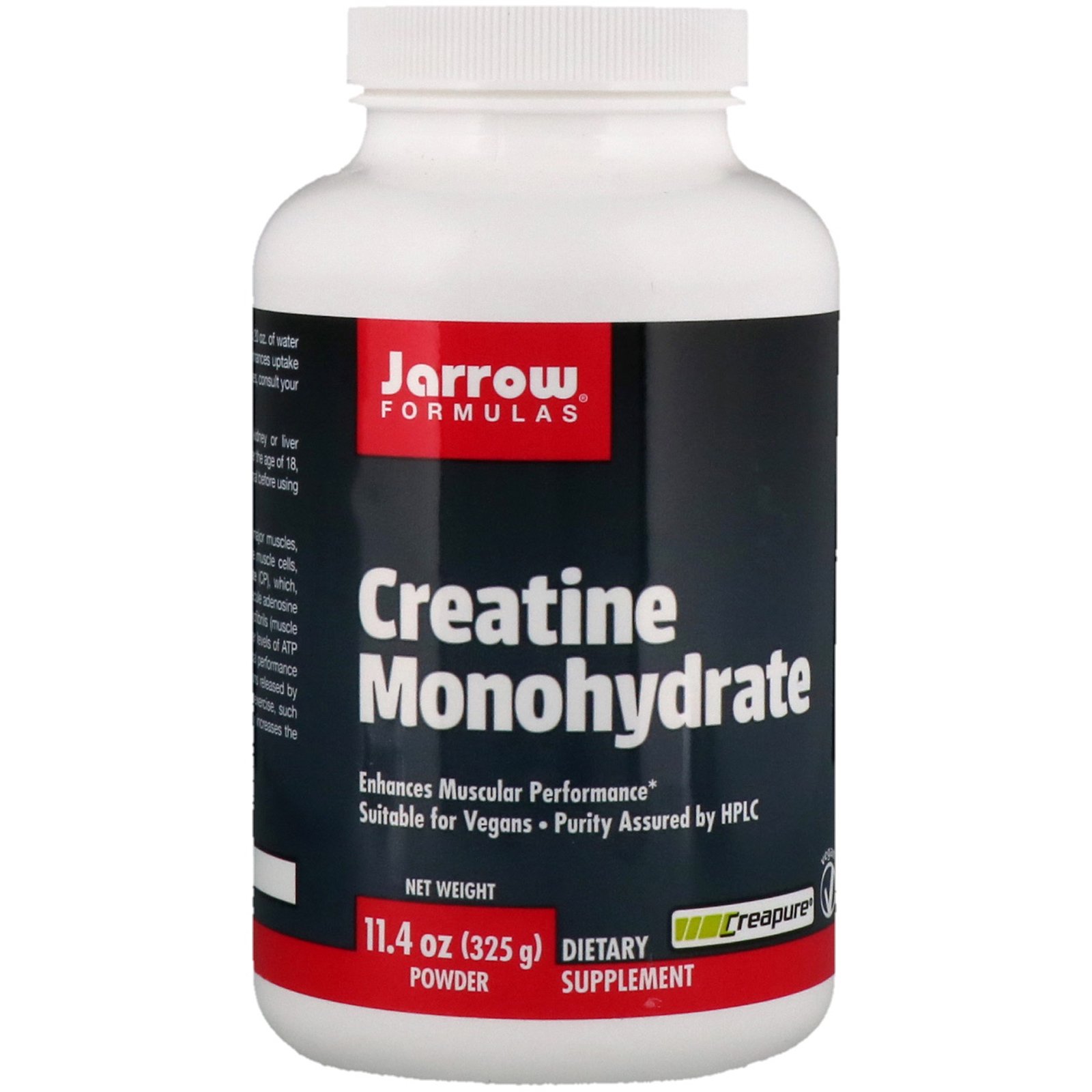Jarrow Formulas Creatine Monohydrate, Enhances Muscular Performance, 325 g