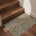 thumbnail image 3 of KUETH 2x3 Leopard Area Rugs Machine Washable Rugs for Living Room, Non Slip Flat Pile Rug with Rubber Backing, Modern Rug for Entryway Bedroom Dining Room Home Office, 3 of 9