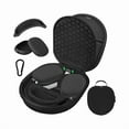 thumbnail image 1 of wonima44 AirPod Max Case with Sleep and Charging Support, AirPods Max Accessory Compatible with Apple AirPods Max Wireless Over-Ear Headphones, Travel Portable Airpod Max Case(Black), 1 of 1