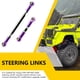 thumbnail image 3 of Rodillo de la dirección de metal Brazo de la varilla de arrastre de los extremos 1/12 Reemplazo de las piezas de la modificación del camión de escalada del rastreo para MN D90 99S PURPLE 2 PIEZAS Inevent HA012374-03, 3 of 7