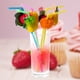 thumbnail image 3 of 50 pajitas para batidos de cóctel, pajita para beber jugo no tóxico, decoración de boda, 3 of 9