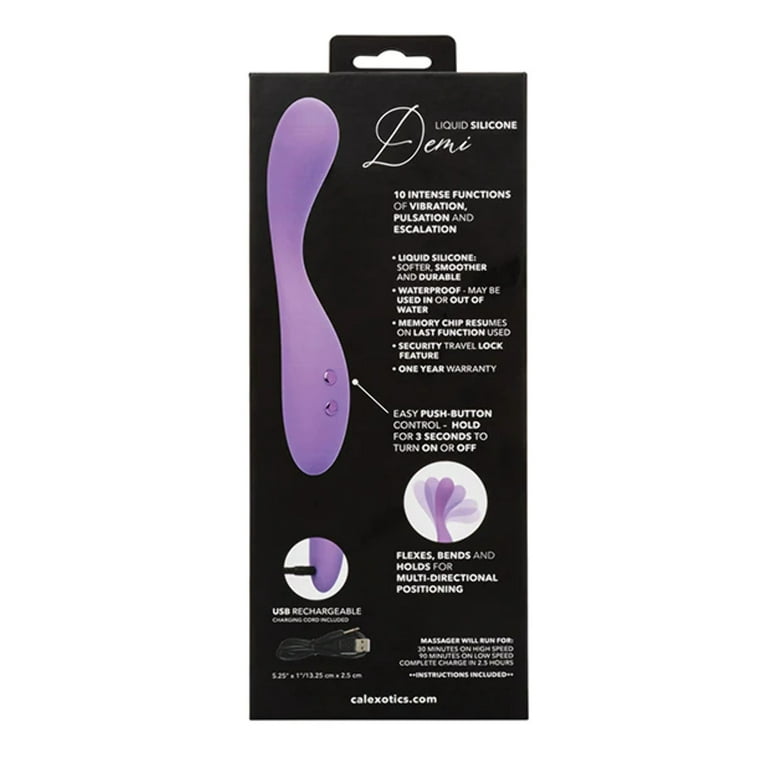 CalExotics Contour Demi Flexible Massager - Purple Personal Massage Wand - Walmart.com CalExotics Contour Demi Flexible Massager - Purple Personal Massage Wand - Walmart.com