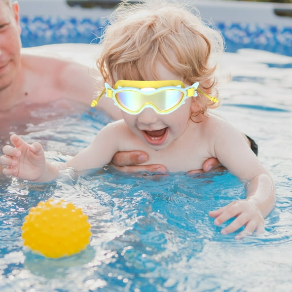 Guozer Swim Goggles for Kid 4-9, Anti-fogging Goggles for Beginners, Essentials for Summer Sports