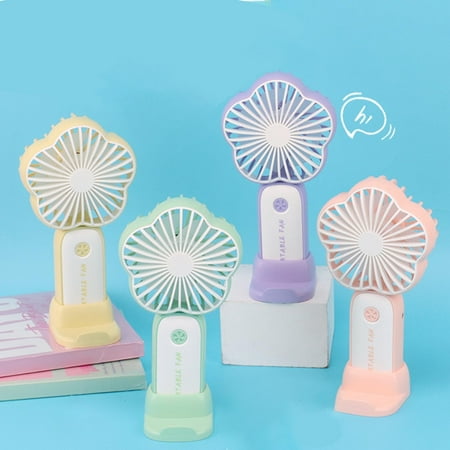 

PRETXORVE Handheld Turbo Fan Usb Rechargeable Silent Student Dormitory Office Portable Wind Turbine Fan