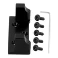 thumbnail image 2 of Placa servo de aluminio, soporte servo de Metal para HBX 2098B 1/24, coche trepador de control remoto, pieza de actualización, color negro, 2 of 8