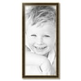 thumbnail image 2 of ArtToFrames 15" x 33" Black Panel With Gold Lip Picture Frame, 15x33 inch Multi Wood Poster Frame (WOM-5092),  Pack, 2 of 7