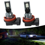 2x H11 Car LED Headlight 110W 20000LM Fog Light Bulb 8000K Blue Driving DRL Lamp