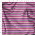 thumbnail image 4 of Soimoi Polyester Crepe Fabric Horizontal Stripe Print Sewing Fabric Yard 52 Inch Wide, 4 of 5