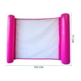 thumbnail image 4 of Flotador Inflable para Alberca The Baby Shop cama con red de 102 cm x 77 cm Rosa -, 4 of 5