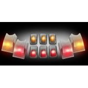 - Recon 264160Cl Cab Lights Hummer 02-06