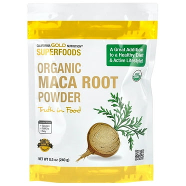 California Gold Nutrition Superfoods, Certified Organic Peruvian Maca Root Powder, 8.5 oz (240 g)