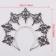 thumbnail image 4 of Mary Halo Crown Barroco Saint Tocado de estrellas Diosa Tiara y corona para mujer, disfraz bohemio de boda, 4 of 4