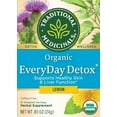 thumbnail image 2 of Traditional Medicinals Lemon Everyday Detox Herbal Tea, 16 Tea Bags-Pack Of 2, 2 of 3