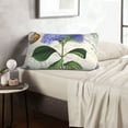thumbnail image 6 of Picia Vintage Flower Pattern Plush Pillow Case – Soft and Cozy Cushion Cover, Hypoallergenic Throw Pillow Case for Home Decor-20"x30", 6 of 6