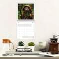 thumbnail image 6 of Huepoe 2025 Weird Medieval Quest Cats Wall Calendar - 12 Month Fantasy Cat Art Hanging Planner for Home, Office, D&D Lovers (8.5"x17"), 6 of 7