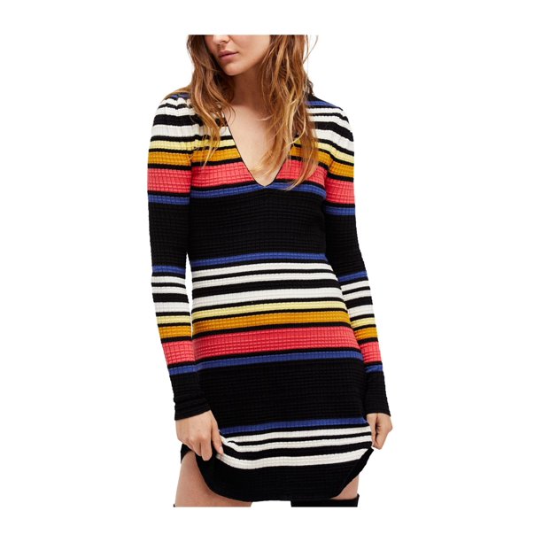 Free People Free People Womens Gidget Sweater Dress Walmart Com Walmart Com