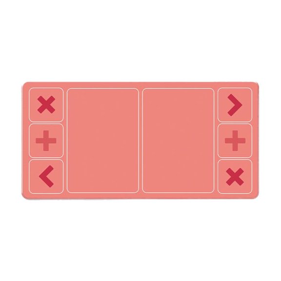Polone Fidget Trading Board Mat , 12 x 24 in Trading Mat, Decorative Tabletop Surface for Collectibles and Organized Hobby Trading Sessions