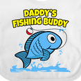 thumbnail image 4 of Inktastic Daddy's Fishing Buddy (blue) Boys or Girls Baby Bib, 4 of 4