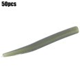 thumbnail image 4 of 50 Uds. De silicona suave y respetuosa con el medio ambiente, color verde oscuro, alta precisión, manguera para pesca de carpa, manga de gancho, accesorio para aparejos al aire libre, 4 of 8