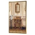 thumbnail image 1 of Vintage Paris Bathroom Painting - Traditional Bathroom Framed Canvas, 1 of 3